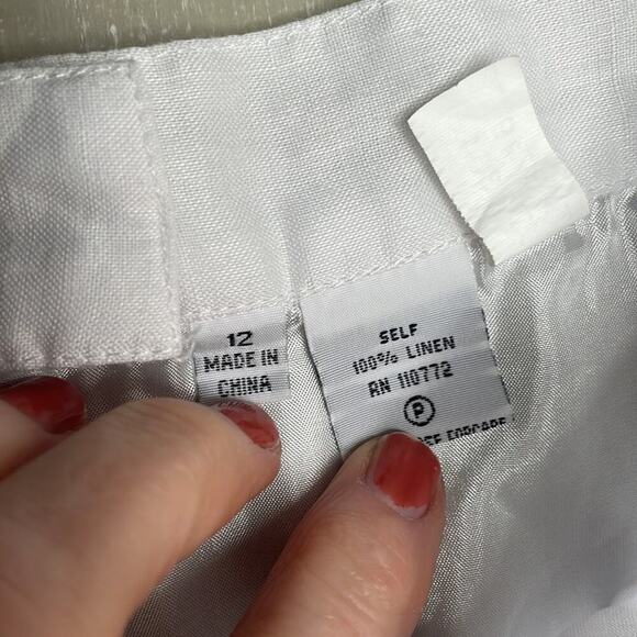 Vintage coastal linen skirt set - Picture 10 of 12